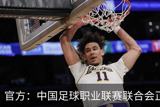 官方：中国足球职业联赛联合会正式成立